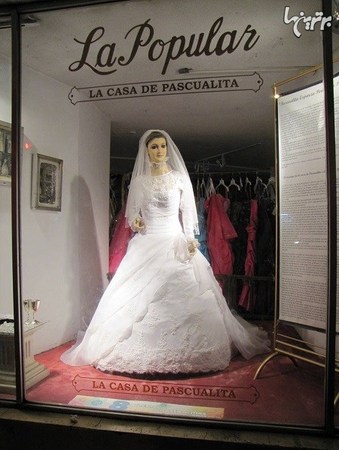 عروس مرده در ویترین فروشگاه لباس عروس!؟ +تصاویر
