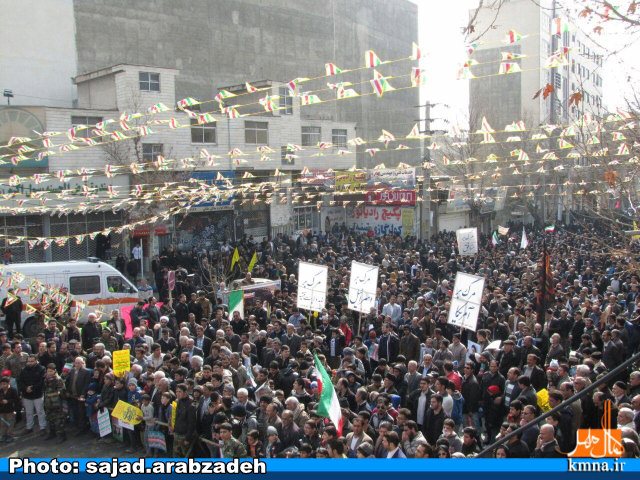 تصاویر/ حماسه حضور مردم کمالشهر در راهپیمایی ۲۲ بهمن۹۵