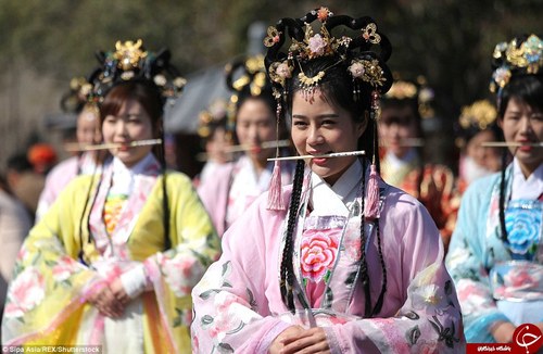 تربیت زنان راهنمای گردشگری در چین +تصاویر
