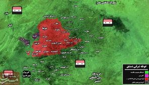 بزرگترین تهدید علیه دمشق چگونه خنثی می شود؟/ تروریست ها در القابون به پایان خط نزدیک می شوند +نقشه میدانی