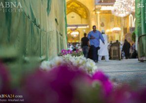 عکس/تزئین و گل آرایی حرم حضرت عباس(ع)