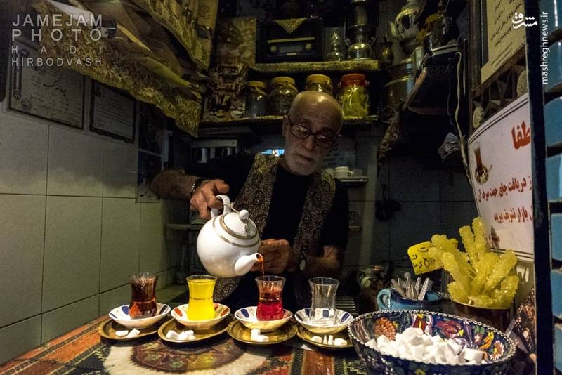 عکس/کوچک‌ترین قهوه‌خانه ایران