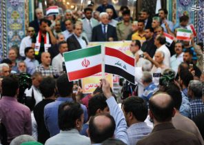 عکس/ جشن عراقی های مقیم تهران پس از آزادی موصل