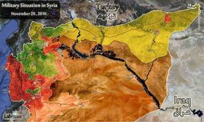 جزییات اجرای طرح تجزیه گام به گام سوریه/ آمریکا کار ناتمام داعش را با کُردها تمام می‌کند؟ +نقشه میدانی