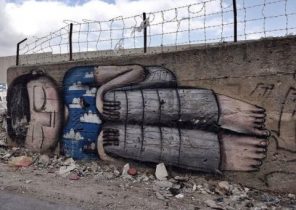 آثار هنری شگفت انگیز روی دیوار برلین+تصاویر