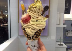 گران ترین بستنی دنیا از جنس طلا + تصاویر