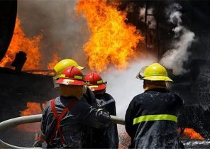 آتش سوزی مدرسه دخترانه در تهران
