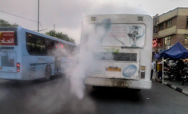 سهم ۲۲ درصدی اتوبوس ها از آلودگی هوای البرز/ فرسودگی امان ۱۵ درصد از تاکسی های کرج را بریده است