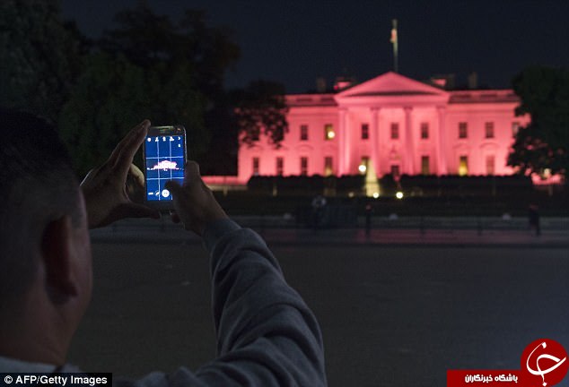 ملانیا ترامپ کاخ سفید را صورتی کرد!+ تصاویر