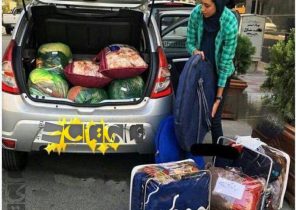 کیمیا علیزاده برای کمک به زلزله‌ زدگان پیش‌ قدم شد/ تکواندو کار کرجی کمک‌ های غیر نقدی خود و مردم را به کرمانشاه ارسال کرد