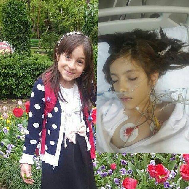 دختر ۷ ساله قربانی قصور پزشکی +عکس