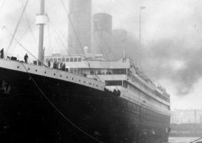 تصویری دیده نشده از کشتی تایتانیک مربوط به سال ۱۹۱۲ میلادی