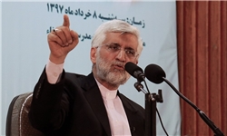 جلیلی: چرا مذاکرات موشکی مکرون و روحانی تکذیب نمی‌شود؟/ طبق بند ۳۶ برجام ایران حق توقف تعهداتش را دارد