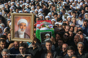 مراسم تشییع و تدفین پیکر حجت الاسلام والمسلمین احمد احمدی در قم