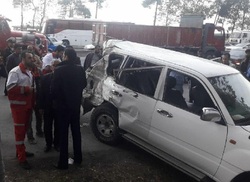 علت تصادف خودروی همراهان وزیر کار مشخص شد