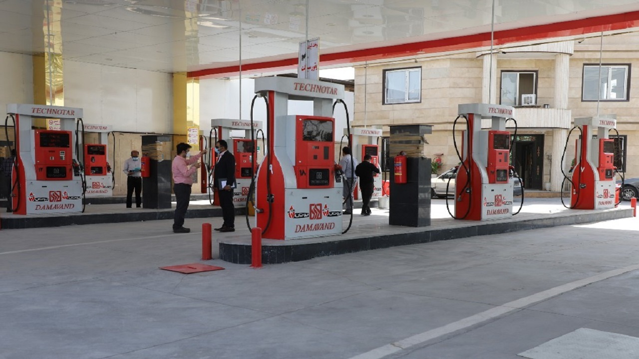 افتتاح جایگاه جدید پمپ بنزین در البرز