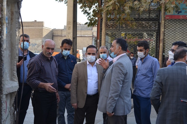 منطقه‌ای محروم در برابر چشمان لاکچری‌ نشین ها/ بازدید اعضای شورای شهر از شهرک قائم در مهرشهر کرج