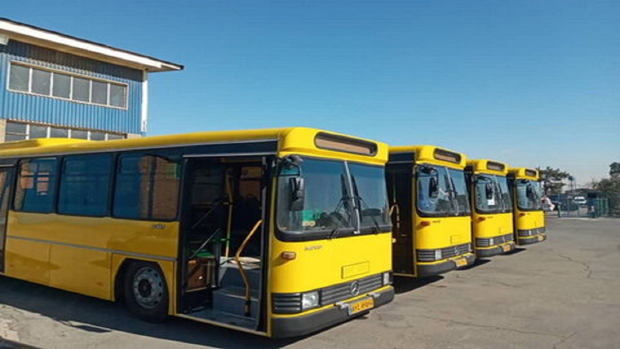 ورود اتوبوس‌های بازسازی‌شده به ناوگان عمومی کرج