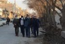 بازدید اعضا شورای اسلامی شهر از پروژه بهسازی خیابان طالقانی غربی