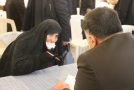 برگزاری میز خدمت مسئولین شهری در مصلی مهرشهر