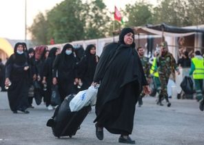 بازگشت زائران اربعین از مرز شلمچه