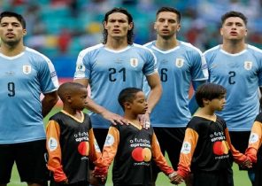 ترکیب تیم ملی اروگوئه برای بازی مقابل ایران اعلام شد