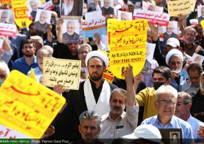 تصاویر/ راهپیمایی مردم اصفهان در اعتراض به اغتشاشات اخیر