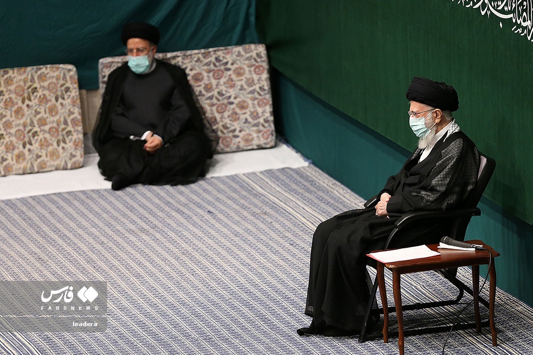 تصاویر: مراسم عزاداری اربعین حسینی با حضور مقام معظم رهبری