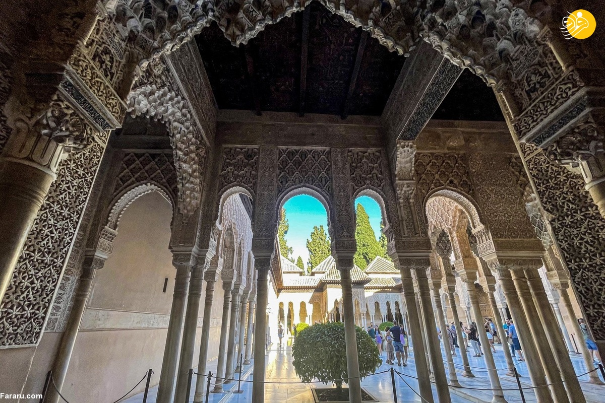 (تصاویر) کاخ الحمرا شکوه معماری اسلامی در اسپانیا