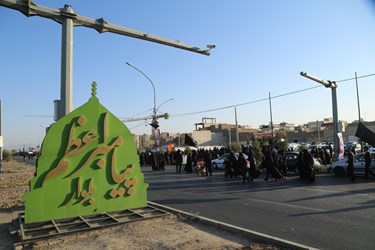 حضور پرشور قمی‌ها در پیاده‌روی جاماندگان اربعین حسینی