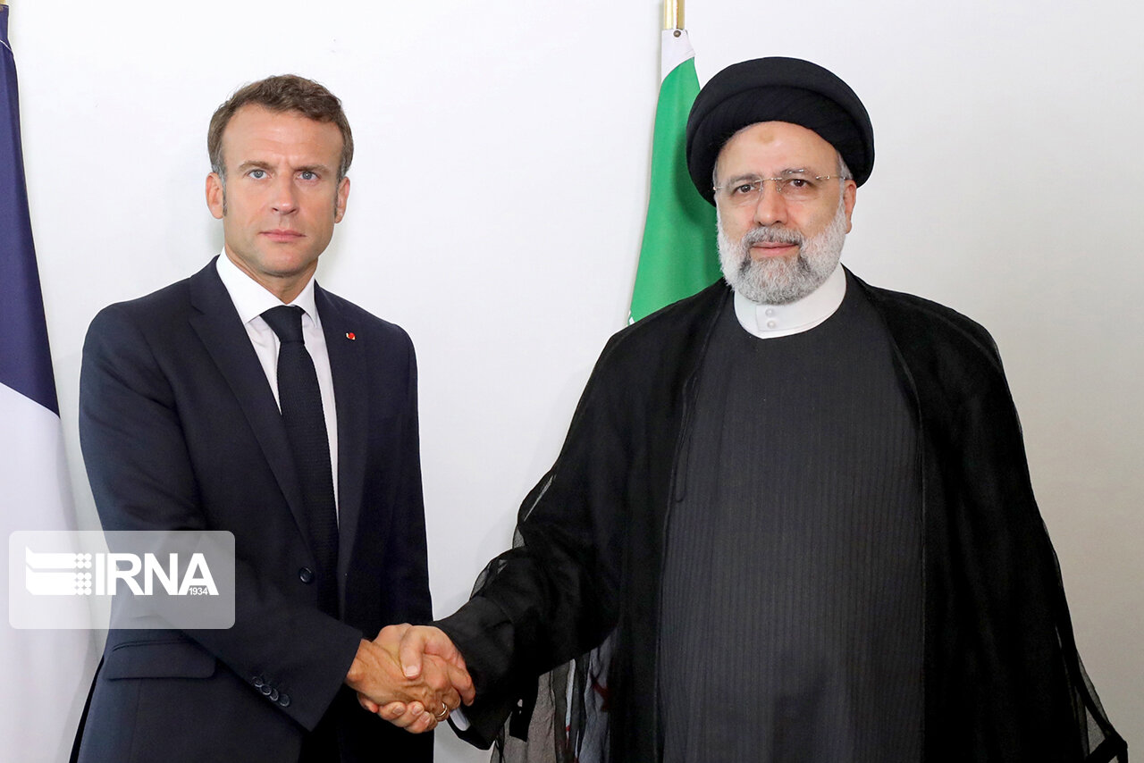 دیدار روسای جمهور ایران و فرانسه