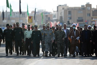 رژه «نیروهای مسلح» در اصفهان