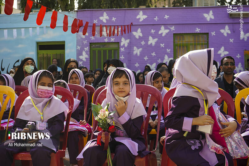 عکس/ آغاز سال تحصیلی کلاس اولی‌ها در شیراز