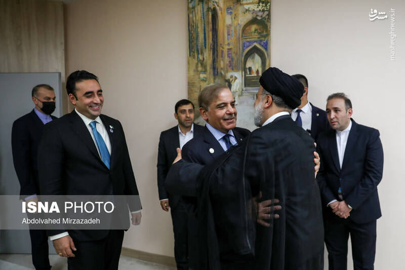 عکس/ دیدار نخست‌وزیر پاکستان با رئیس جمهور ایران