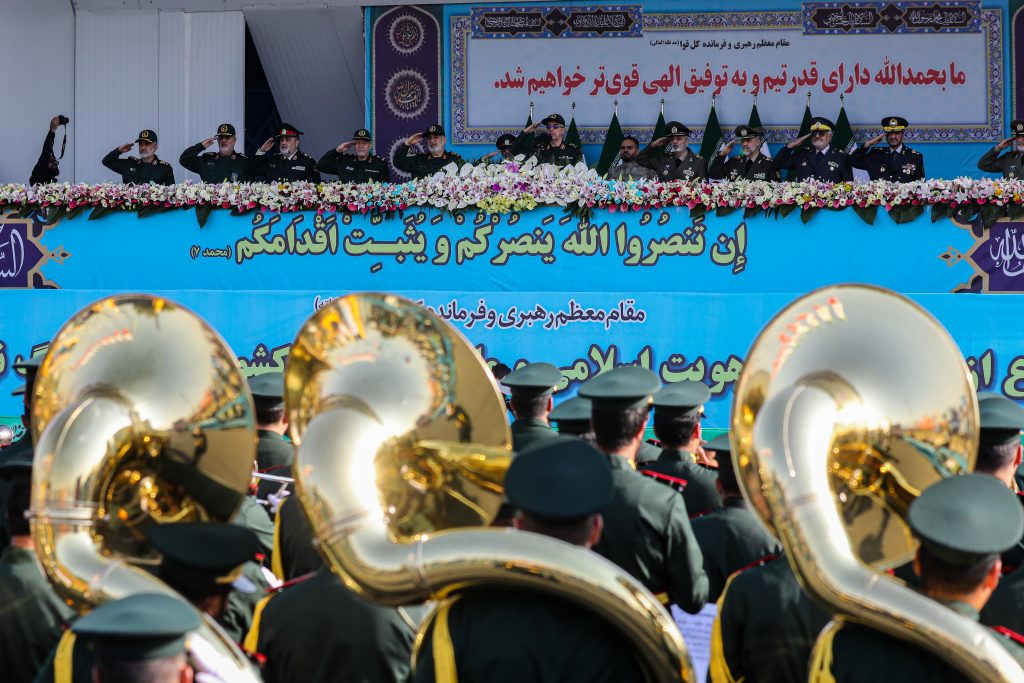 مراسم رژه نیروهای مصلح در تهران