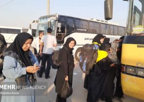 وضعیت پایانه برکت در مرز مهران