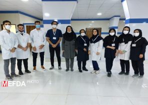 گزارش تصویری/حضوردانشجویان دانشگاه علوم پزشکی آبادان در ارائه خدمات به زائران عزیز اربعین حسینی