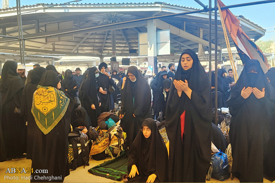 گزارش تصویری/ ورود زائرین اربعین حسینی از مرز مهران به ایران