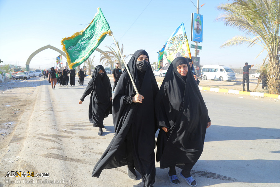 گزارش تصویری/ پیاده روی اربعین حسینی از نجف به کربلا