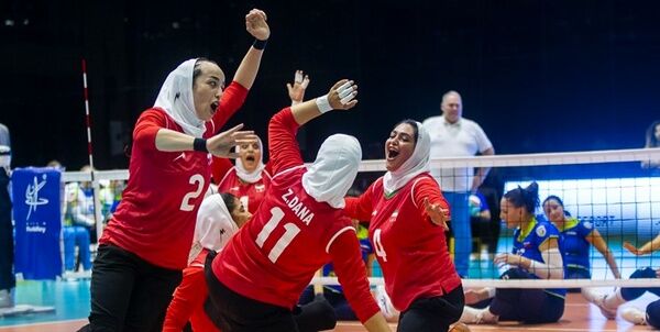 بانوان والیبال نشسته ایران فنلاند را از سد راه برداشتند