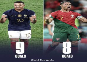 شکستن رکورد پله و رونالدو توسط امباپه در جام جهانی