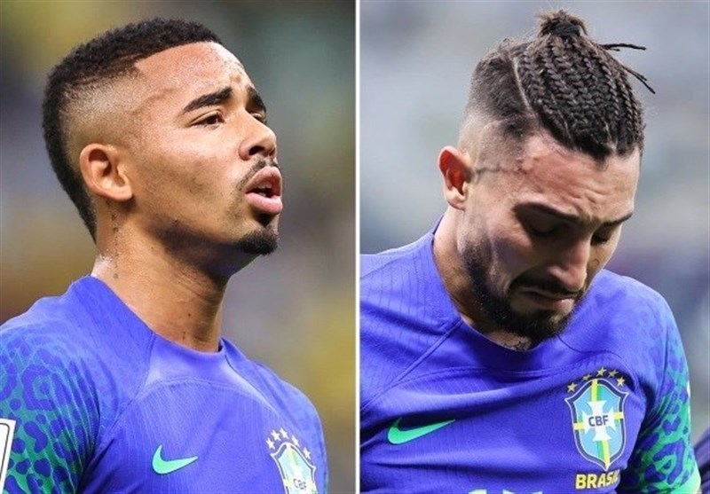 غیبت دو بازیکن برزیل در ادامه جام جهانی