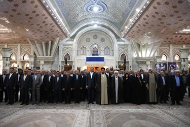 تجدید بیعت وزیر خارجه با آرمان‌های امام خمینی (ره)