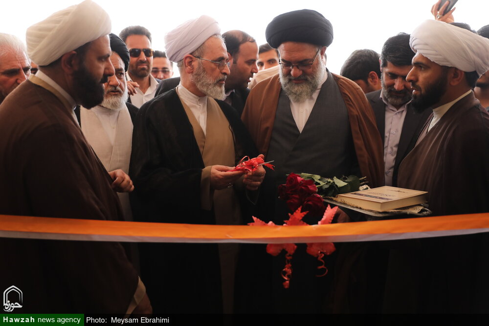 تصاویر/ افتتاح ساختمان مدرسه علمیه امام جعفرصادق(ع) گچساران