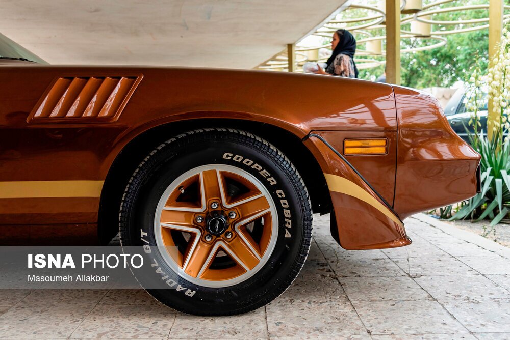 تصاویر: خودروهای کلاسیک در محوطه کاخ مروارید کرج