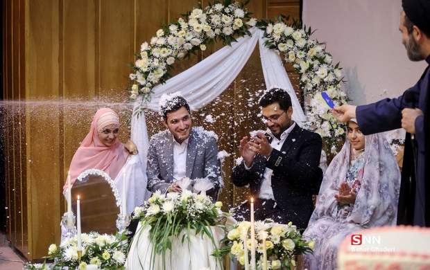جشن ازدواج دانشجویی در دانشگاه شریف