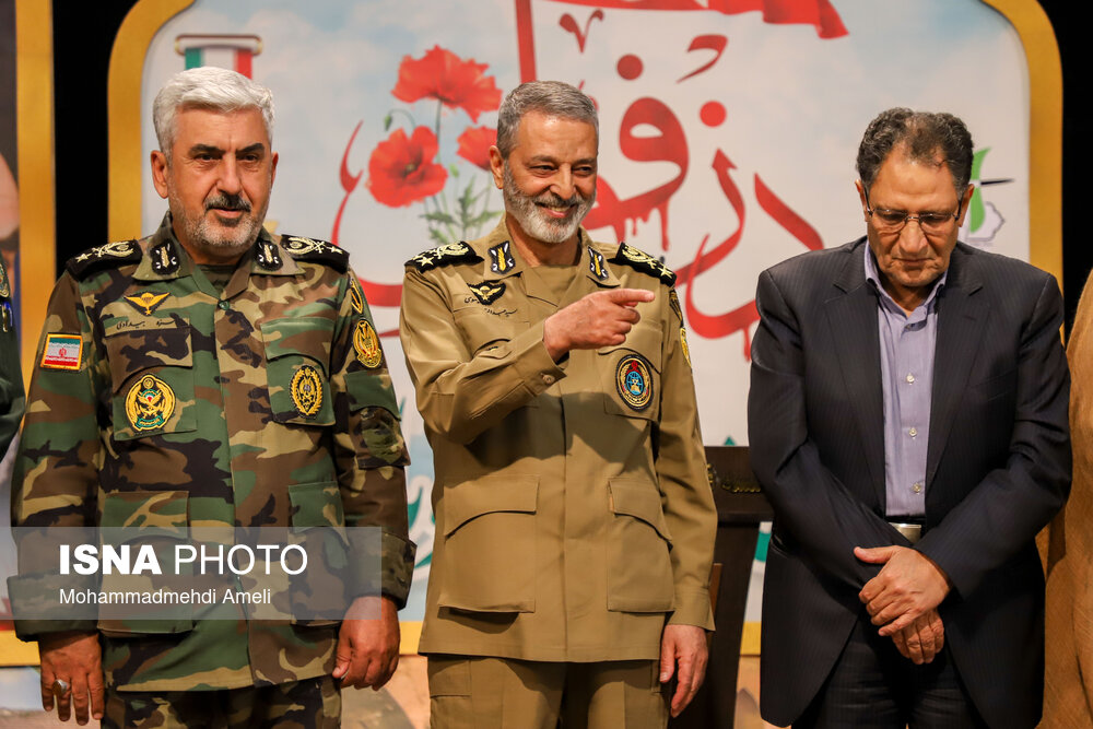حضور فرمانده ارتش جمهوری اسلامی ایران در دزفول