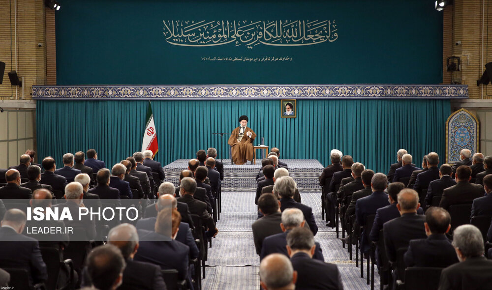 دیدار سفرا و روسای نمایندگی‌های ایران در خارج از کشور با مقام معظم رهبری