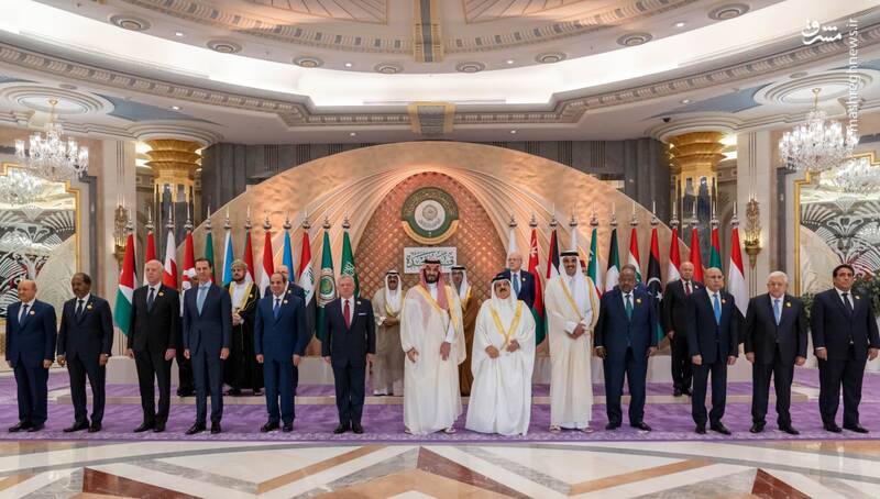 عکس دسته‌جمعی سران کشورهای حاضر در اجلاس اتحادیه عرب
