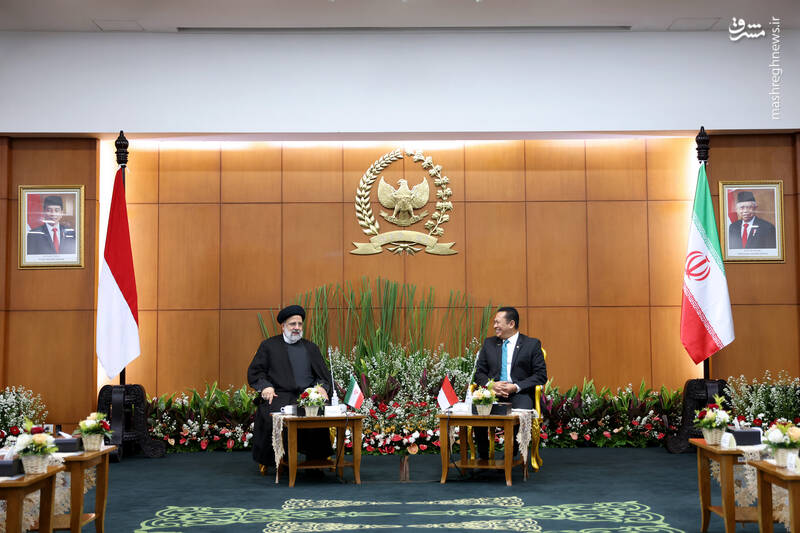 عکس/ دیدار رئیسی با رئیس مجلس اندونزی